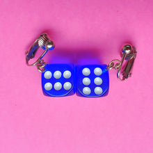 Load image into Gallery viewer, Rainbow Dice Earrings
