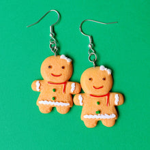 Load image into Gallery viewer, Gingerbread Earrings
