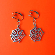 Load image into Gallery viewer, Spider Web Earrings
