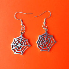 Load image into Gallery viewer, Spider Web Earrings
